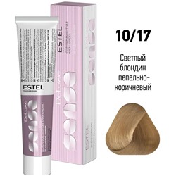 Крем-краска для волос 10/17 Светлый блондин пепельно-коричневый DeLuxe Sense ESTEL 60 мл