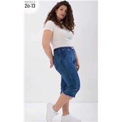 Джинсы — Бриджи женские джинсовые | Арт. 7614762