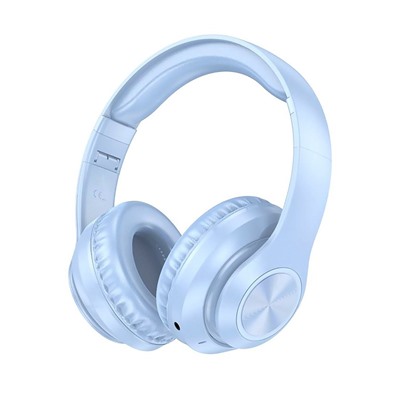 Bluetooth-наушники полноразмерные Borofone BO24 Gratified (повр.уп) (blue)