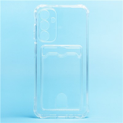 Чехол-накладка - SC276 с картхолдером для "Samsung Galaxy A25 5G" (transparent) (227448)