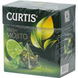CURTIS. Fresh Mojito (пирамидки) карт.пачка, 20 пирамидки