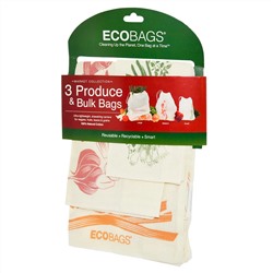 ECOBAGS, Продуктовые и объемистые сумки, 3 сумки