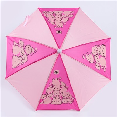 Зонт детский «Милые котики», d=52см