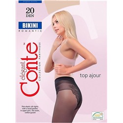 CON-Bikini 20/4 Колготки CONTE ажур трусики