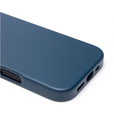 Чехол-накладка ORG SM002 экокожа SafeMag для "Apple iPhone 16 Pro" (pacific blue) (234503)