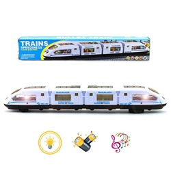 Интерактивная игрушка- скоростной поезд (40x4x7см)