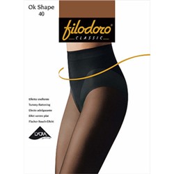 OK Shape 40 Колготки женские коррекционные, Filodoro Classic, Алтайская бельевая компания