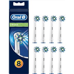 Насадки для электрических зубных щеток ORAL-B Cross Action (8 шт)