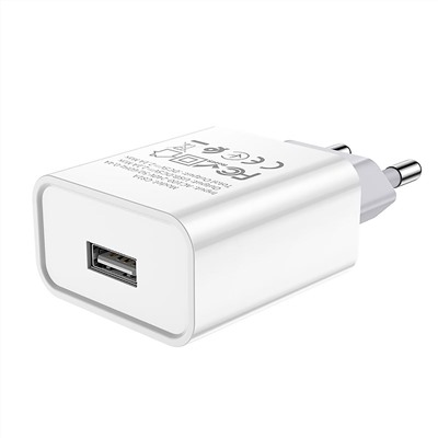 Адаптер Сетевой Hoco C81A USB 2,1A/10W (white)