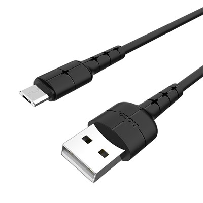 Кабель USB - micro USB Hoco X30 Star  120см 2A  (black)