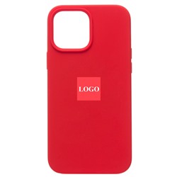 Чехол-накладка - SM003 SafeMag Soft Touch с анимацией для "Apple iPhone 13 Pro Max" (red)