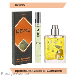 Компактный парфюм Beas U 756 Escentric Molecules Molecule 01 + Mandarin unisex 10 ml