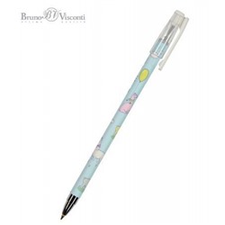 Ручка шариковая 0.5 мм "HappyWrite.Ламы" синяя 20-0215/26 Bruno Visconti