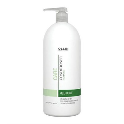 OLLIN CARE Кондиционер для восстановления структуры волос 1000мл/ Restore Conditioner