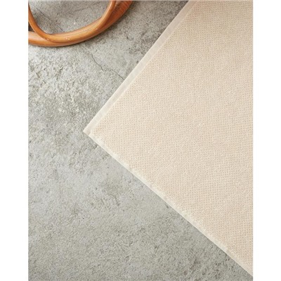 Коврик махровый "Этель" Organic Beige 50х70 см, 100% хл, 550гр/м2