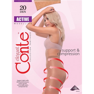 CON-Active 20 Колготки CONTE утяжка