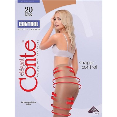 CON-Control 20/4 Колготки CONTE утяжка