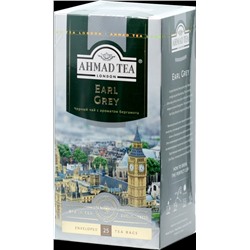 AHMAD TEA. Classic Taste. Earl Grey карт.пачка, 25 пак.