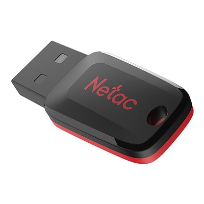 Флэш накопитель USB 128 Гб Netac U197 mini (black/red)