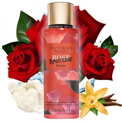 Парфюмированный спрей для тела Victoria's Secret Hardcore Rose Shimmer