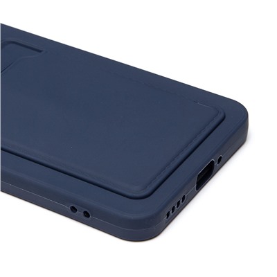 Чехол-накладка - SC337 с картхолдером для "Realme 12+ 5G" (dark blue) (229117)