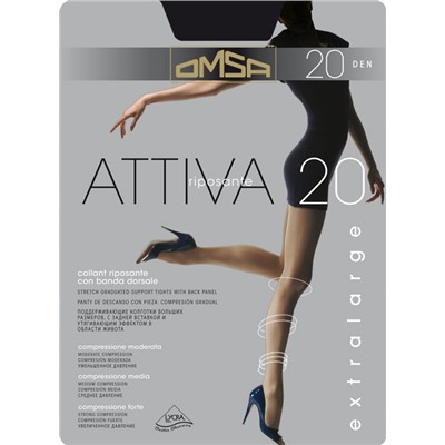 Attiva 20 XXL (Колготки женские классические, Omsa )