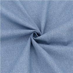 УЦЕНКА ткань на отрез бязь плательная 150 см 12187/3 Джинс цвет голубой