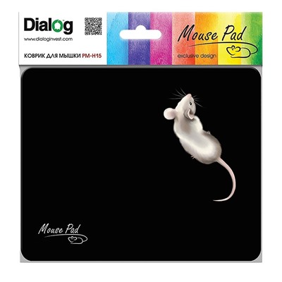 Коврик для компьютерной мыши Dialog PM-H15 Mouse (black)