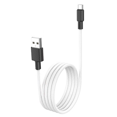 Кабель USB - micro USB Hoco X29 Superior (повр. уп)  100см 2A  (white)