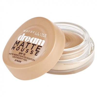 Тональный мусс Maybelline Dream Matte Mousse