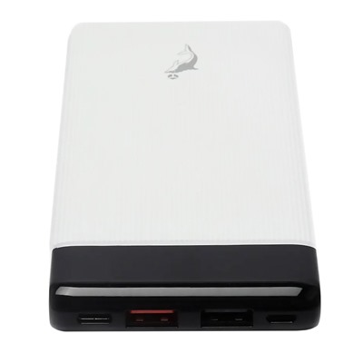 Внешний аккумулятор SKYDOLPHIN SP28 10 000mAh Micro/Type-C/USB2 (white)