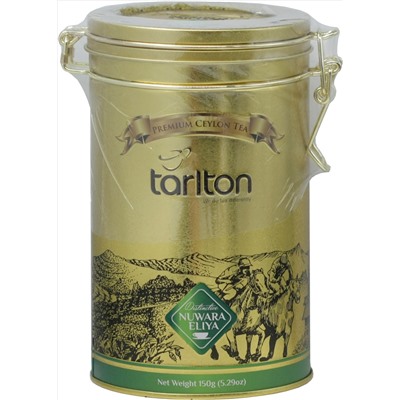 TARLTON. Premium Ceylon. Nuwara Eliya 150 гр. жест.банка