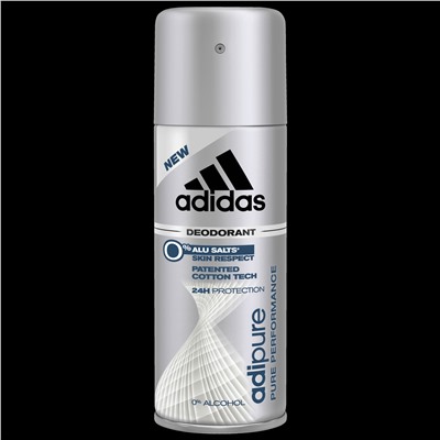 Дезодорант спрей Adidas Adipure Body Spray 150мл