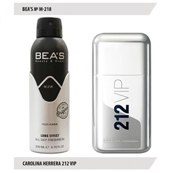 Дезодорант Beas M218 Carolina Herrera 212 Vip For Men deo 200 ml