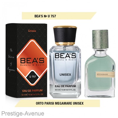 Парфюм Beas 50 ml U 757 Orto Parisi Megamare unisex