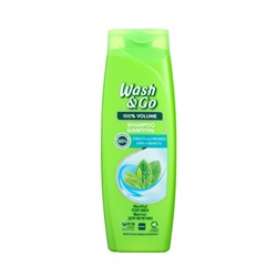 Шампунь Wash&Go с ментолом для всех типов волос, 360 мл