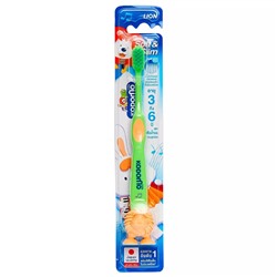 Мягкая зубная щетка для детей 3-6 лет, 1 шт