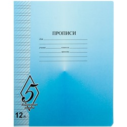 Тетрадь 12 л. частая косая лин Великолепная пятерка TW 512 O0 V5 7 250   в Екатеринбурге