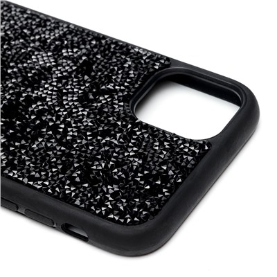 Чехол-накладка - PC071 POSH SHINE для "Apple iPhone 11" россыпь кристаллов (black)