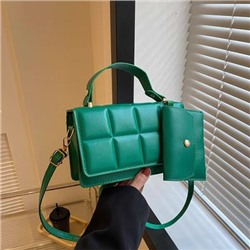 Набор сумок из 2 предметов, арт А116, цвет: зелёный