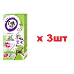 Emily Style Прокладки ежедневные 20шт Multiform Deo ультратонкие Чайное дерево 3шт