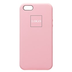 Чехол-накладка ORG Soft Touch для "Apple iPhone 5/iPhone 5S/iPhone SE" (light pink)