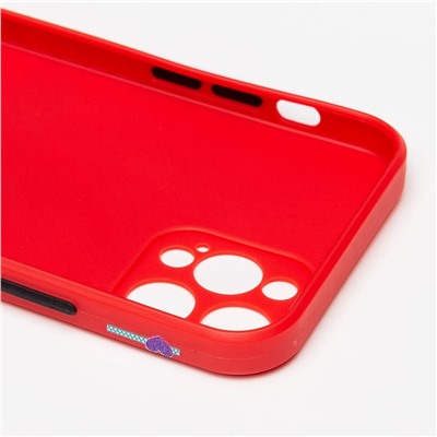 Чехол-накладка - SC246 для "Apple iPhone 12 Pro" (001) (red)