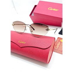 Набор женские солнцезащитные очки, коробка, чехол + салфетки #21245645