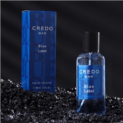 Туалетная вода мужская CREDO MAN Blue Label, 100 мл (по мотивам Blue Label (Givenchy)