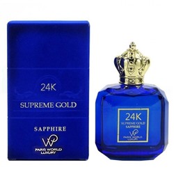 Парфюмерная вода Paris World Luxury 24K Supreme Gold Sapphire женская (Luxe)