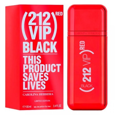 Парфюмерная вода Carolina 212 Vip Black Red мужская