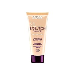 LUX visage Крем тон.Skin EVOLUTION тон 10 light (светлый) soft matte blur effect/4