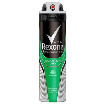 Дезодорант Спрей Rexona Men Антиперспирант Quantum Dry 200 мл