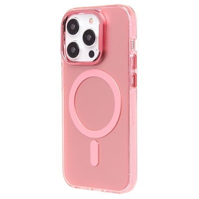 Чехол-накладка - SM025 SafeMag для "Apple iPhone 14 Pro" (pink) (232101)